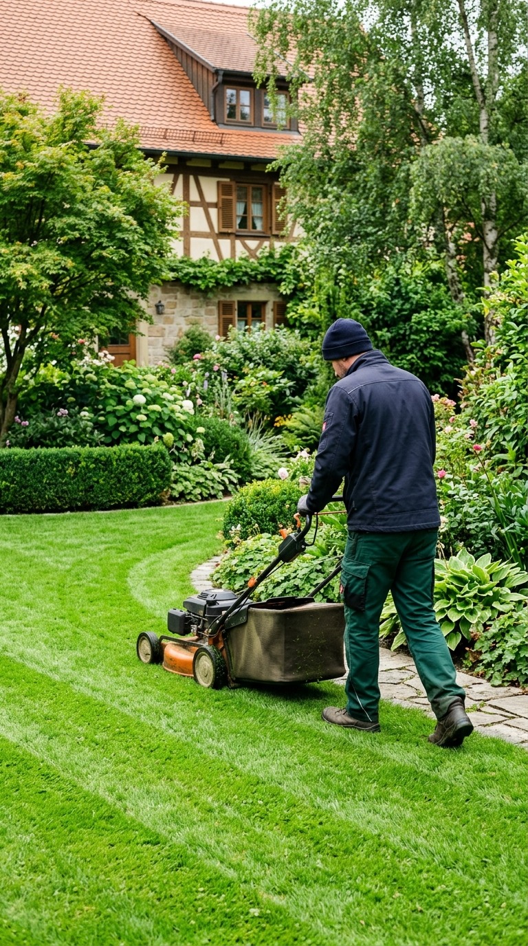Gartenpflege und Rasenarbeiten